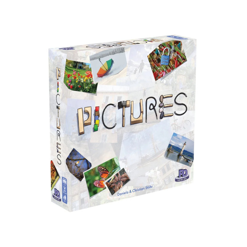 Pictures Board Game (En/Ar) - لعبة